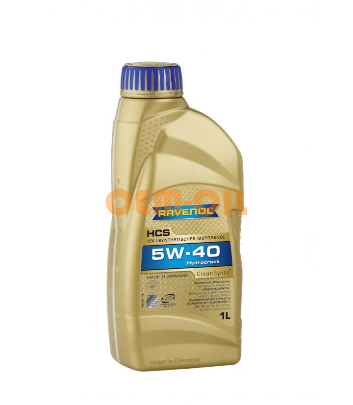 моторные масла Моторное масло RAVENOL HCS SAE 5W-40 | Купить Ravenol ...