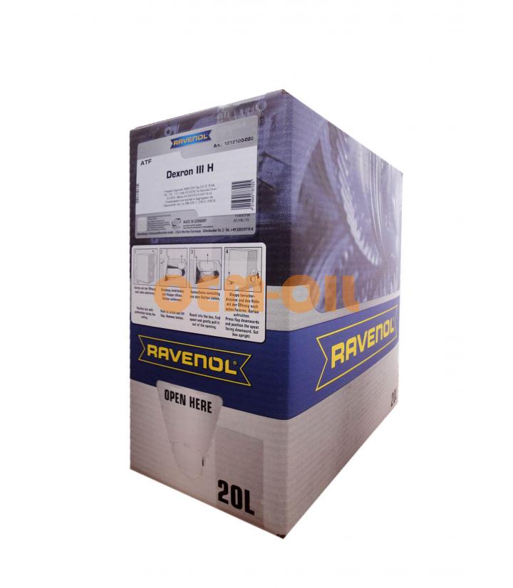 Трансмиссионное масло RAVENOL ATF Dexron III H (20л) ecobox
