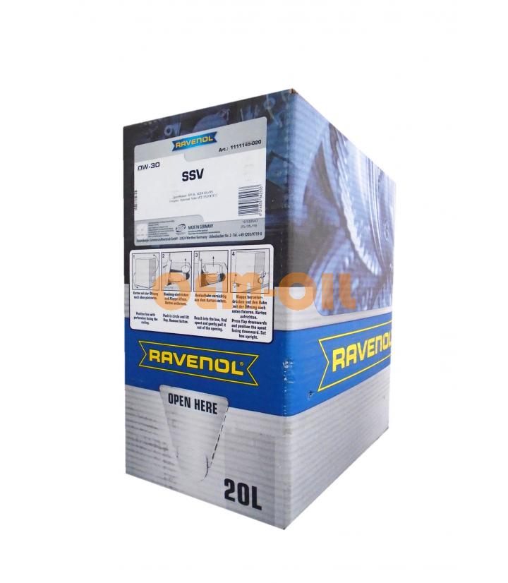 моторные масла Моторное масло RAVENOL SSV Fuel Economy SAE 0W-30 ...